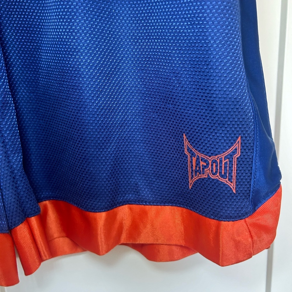 Tapout Men's Navy and Red Athletic Shorts - Picture 2 of 9